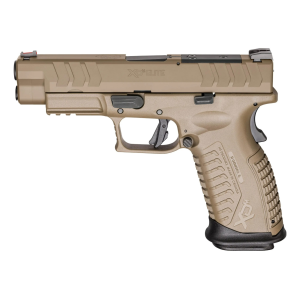 Springfield XD-M Elite 10mm 4.5" 16rd, Desert FDE - XDME94510FHCOSP