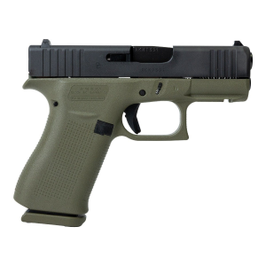 GLOCK 43x Fr Hga 9mm 3.6" 10rd Pistol - Odg/black - Gux4350201frbfg