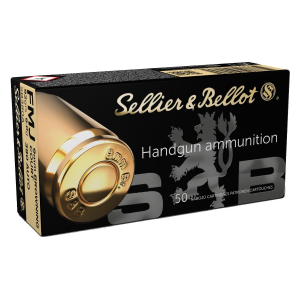 lier & Bellot 380 Auto/ACP 92gr FMJ Ammunition 50rds- SB380A Ammo