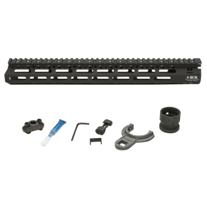 Bravo Company Mfg M-LOK 15" Modular Rail, Black - MCMR15556BLK