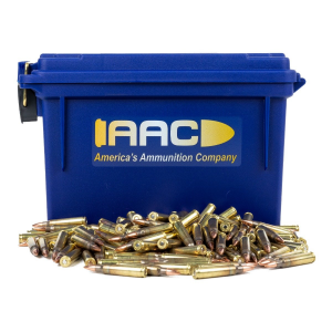  5.56 NATO 55 Grain FMJ 250rd With AAC Blue 30 Cal Can Ammo