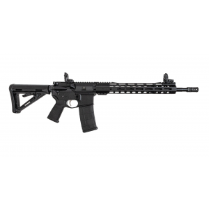 PSA Ar-15 16" Mid-length 5.56 Nato 1/7 Nitride 13.5" Lightweight M-lok Moe Ept Rifle W/mbus Sight Set