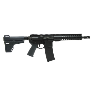 PSA AR-15 Pistol 5.56 10.5" CARBN Phos. M-Lok MOE Shockwave, Gray
