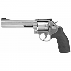 SMITH & Wesson 617 .22lr Revolver, 6" Barrel, Adjustable Sights, Silver - 160578