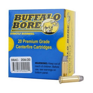 BUFFALO Bore 38 Special +p 158 Grain Lead Soft Cast Hollow Point - Gas Checked Pistol And Handgun Ammo, 20/box - 20a/20