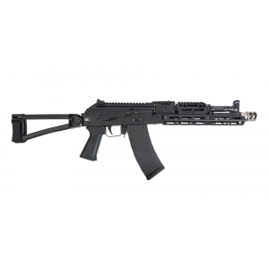 PSA Ak-105 Triangle Side Folding Pistol With Jl Billet Rail, Railed Dust Cover, Soviet Arms Grip, Sa-2 Muzzle Brake, Toolcraft Bolt, Trunnion, And Carrier