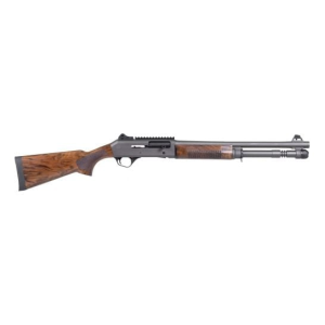 Panzer M4 Tactical 12 Gauge 18.5" 5rd Shotgun, Walnut/Disruptive Grey - PAM4TSDGNWS