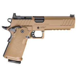 Springfield Armory 1911 DS Prodigy AOS 9mm 5" 20rd Pistol, Coyote Brown - PH9119AOSCB