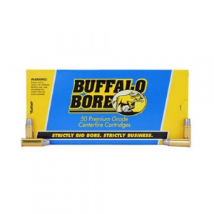 BUFFALO Bore Heavy Outdoorsman 44 Spl 255 Grain Hard Cast Keith Semi-wadcutter - Gas Checked Handgun Ammo, 20/box - 14b20