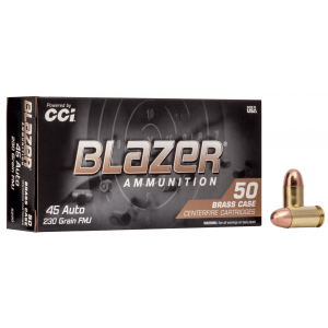 CCI Blazer Brass 45 Auto/acp 230gr Fmj Ammunition 50rds - 5230