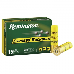 REMINGTON Express Buckshot 20 Gauge 2.75" 000 Buck 8 Pellets - 15rds - 26877