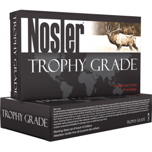 NOSLER Trophy Grade 280 Ackley Improved 140 Grain Accubond Rifle Ammo, 20/box - 60043