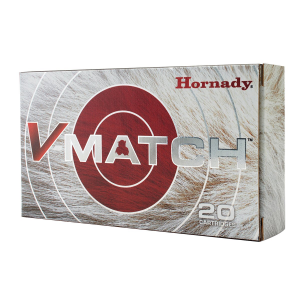 HORNADY V-match 6.5 Grendel 100 Gr Eldvt 20rds Rifle Ammo For Precision Long-range Shooting - 81521