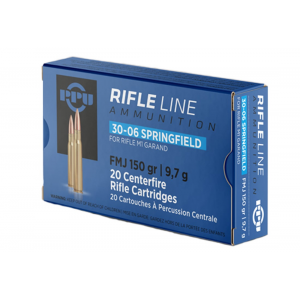 i Partizan .30-06 Springfield FMJ 150gr For M1 Garand 20 Rounds Ammunition- PP3006G Ammo