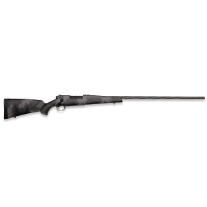Weatherby Mark V Live Wild .300 Weatherby Magnum Bolt Action Rifle - Tactical Black and Gray Finish for Precision Shooting - MLW01N300WR8B