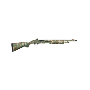 Mossberg 500 Turkey 20 Gauge Pump Action Shotgun - 20" Barrel, Mossy Oak Greenleaf Camo, Perfect for Turkey Hunting - 54342