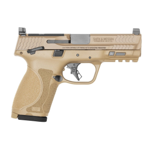 SMITH & Wesson M&p9 M2.0 Compact 9mm 4" 10rds Pistol, Flat Dark Earth - Compact And Tactical, Reliable Performance And Concealability - 14100