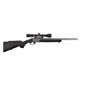 TRADITIONS Outfitter G3 .35 Remington Break Action Rifle, Black - Tactical Black Finish For Rugged Use - Cr5-351130r