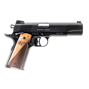 G-Force Chronicle 1911 9mm 5" 9rd Pistol, Black/Walnut - GF199BW