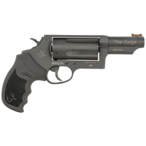 Taurus Judge T.O.R.O. Magnum .410 Gauge/.45 Long Colt Revolver 3" 5rds, Black - Heavy-Duty Revolver for Home Defense - 24410P31MAG