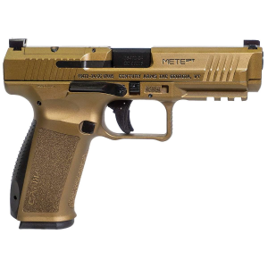 CANIK Mete Sft 9mm 4.46" Pistol 20rds, Burnt Bronze - Hg5636bb-n