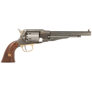 PIETTA 1858 Old West .44 Cal Revolver 8" 6rds, Nickel - Shiny And Strong - Pf58ow448 641996730481 51655168757