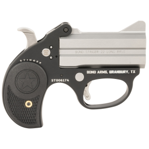 Bond Arms Stinger .22LR 3" Compact Pistol 2rds, Black - BASL