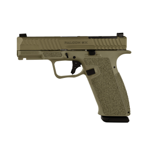 Live Free Armory Falcon 9X 9mm 4.02" 17rds Pistol, Elite Flat Dark Earth - Rugged and Reliable - LF9910022