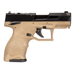 Taurus TX22C .22LR 3.60" Pistol 10rds, Flat Dark Earth/Black - Compact and Reliable - 1-TX22131F-10
