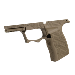 Shark Coast Tactical X65 Sharktooth Grip Module - Fits Sig P365X, Flat Dark Earth, Stylish and Functional Upgrade for Your Pistol - 200-066-0410-02