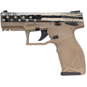Taurus TX22 .22LR 4.10" Pistol 10rds, Flat Dark Earth/Black - Versatile and Durable - 1TX2214110USD