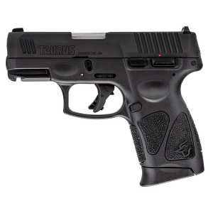 Taurus G3C 9mm 3.26" 12rds Pistol, Black - Compact Design, Enhanced Capacity, Reliable Performance - 1-G3C931-CK4