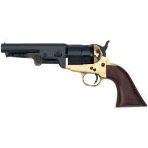 PIETTA 1851 Sheriff .44 Cal Revolver 4.78" 6rds, Brass - Classic Power - Pf51br44512