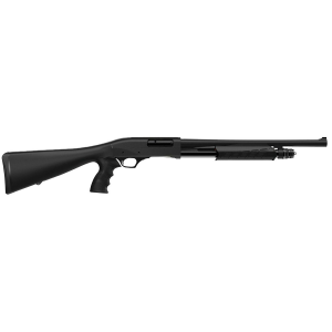 Retay GPS 12 Gauge 18" Pump Action Shotgun, Tactical Black - Durable and Reliable - GPSTACPG18