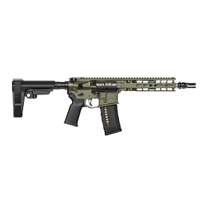 Radian Weapons Model 1 .300 AAC Blackout 9" AR Pistol, OD Green - Rugged High-Caliber Pistol - R0505