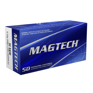 Magtech 32 S&W Long 98gr LRN Ammunition 50rds - 32SWLA