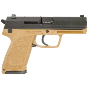 H&K USP Tactical V1 9mm 4.86" 15rds Pistol, FDE - 81000354