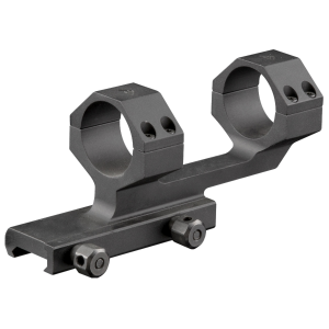 Aim Sports 30mm High 6061 Aluminum 1-Piece Cantilever Scope Mount, Anodized Black - MTCLF317