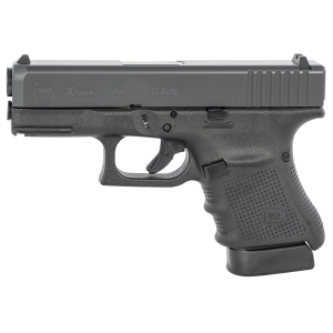 GLOCK 30 Gen 4 .45 Acp Pistol, Black - Ug3050201