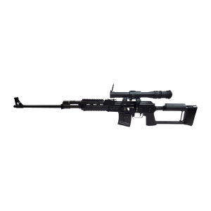 Zastava M91 Semi Automatic 7.62x54r Rifle With POSP 4x24 Scope, Black - SR91762