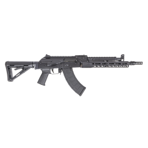 PSAK-47 GF3-E Rifle with 14.7" Barrel Pin and Weld, ALG Trigger, PSA-SLR Solo 11" Rail, Hinged Dust Cover, and JMAC Muzzle Brake