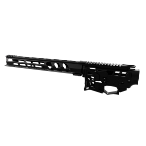 Lead Star Arms Skeletonized LSA-15/AR-15 Receiver Set with 11" Ravage Handguard, Black