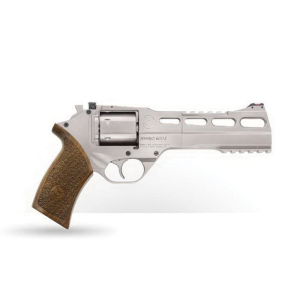 Chiappa Firearms Rhino 60DS Small .357 Mag Revolver, Nickel Plated - 340.224