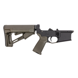 PSA AR-15 Complete Lower Magpul STR, ODG