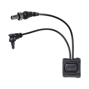 Unity Tactical ModButton Lite Dual Lead/Sync Remote Switch Polymer 1.30" - Durable - MBL2-BLK-SF-CL-7