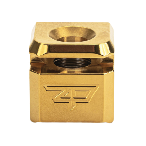 Zaffiri Precision Blowhole Compensator Fits Glock G17/G19/G34, Gold - Premium Compensator for Glock - ZP.COMP.G