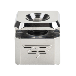 Zaffiri Precision Blowhole Compensator Fits Glock G17/G19/G34, Silver - High-Performance Compensator - ZP.COMP.SS