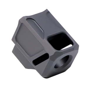 Faxon Firearms Compensator Fits Glock G43/G43X/G48, Black - Enhance Glock Performance with Reliable Compensator - FF-P-A-COMP-SS-G-02