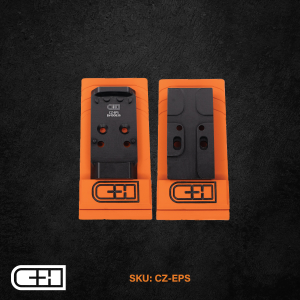 C&H Red-Dot Adapter Plate - Perfect Fit for Tactical Use - CZ-EPS