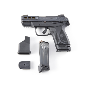 Ruger Security .380 ACP 3..42 Semi-Auto Pistol, Black/Gold